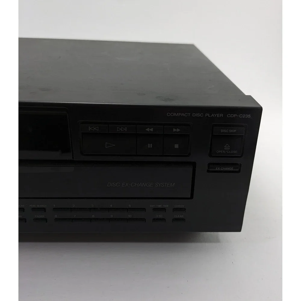 Sony CDP-CE235 CD Carousel Compact 5 CD Disc Changer Player -Tested Works